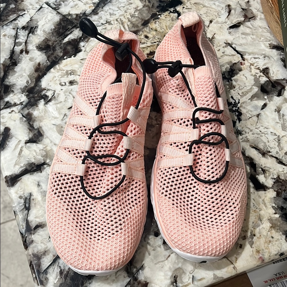 Pink Mesh Women's Sneakers